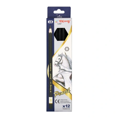 YL83015-6B high-quality student pencil standard drawing pencil YL83015-6B high-quality student pencil standard drawing pencil